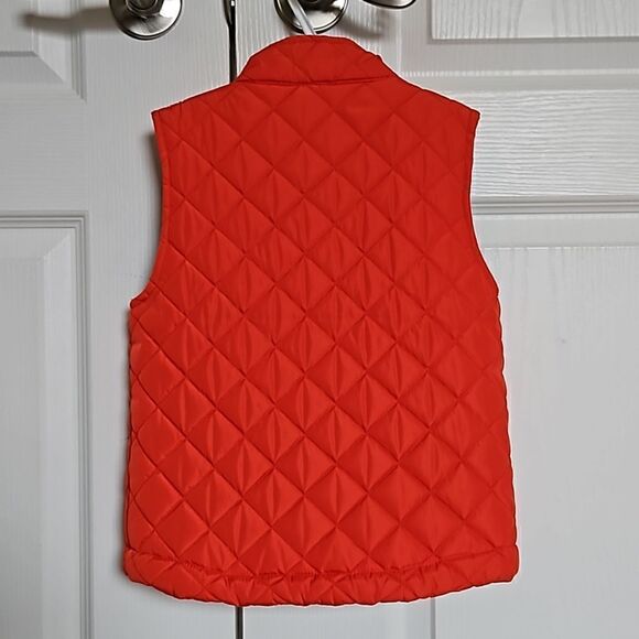 Ted Baker Kid's Zip-Up Puffy Vest 4 Years Red - Picture 4 of 16